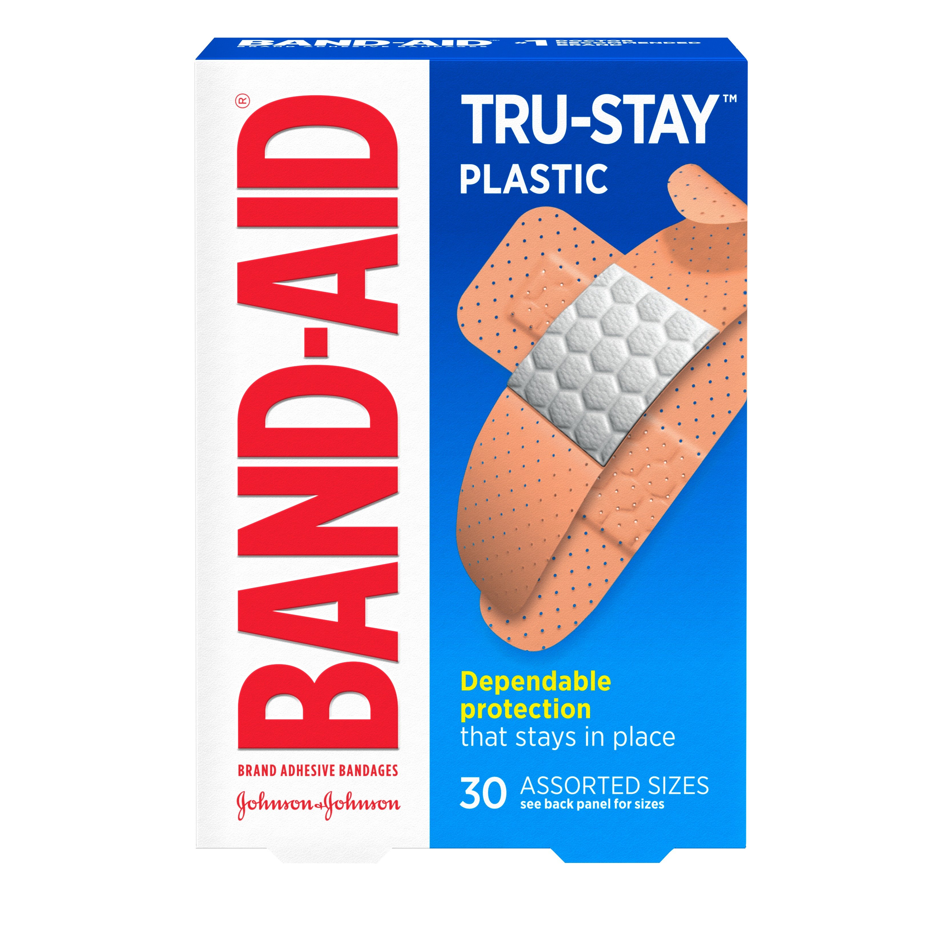 Helpful plastic band aid container for Treating Small Wounds