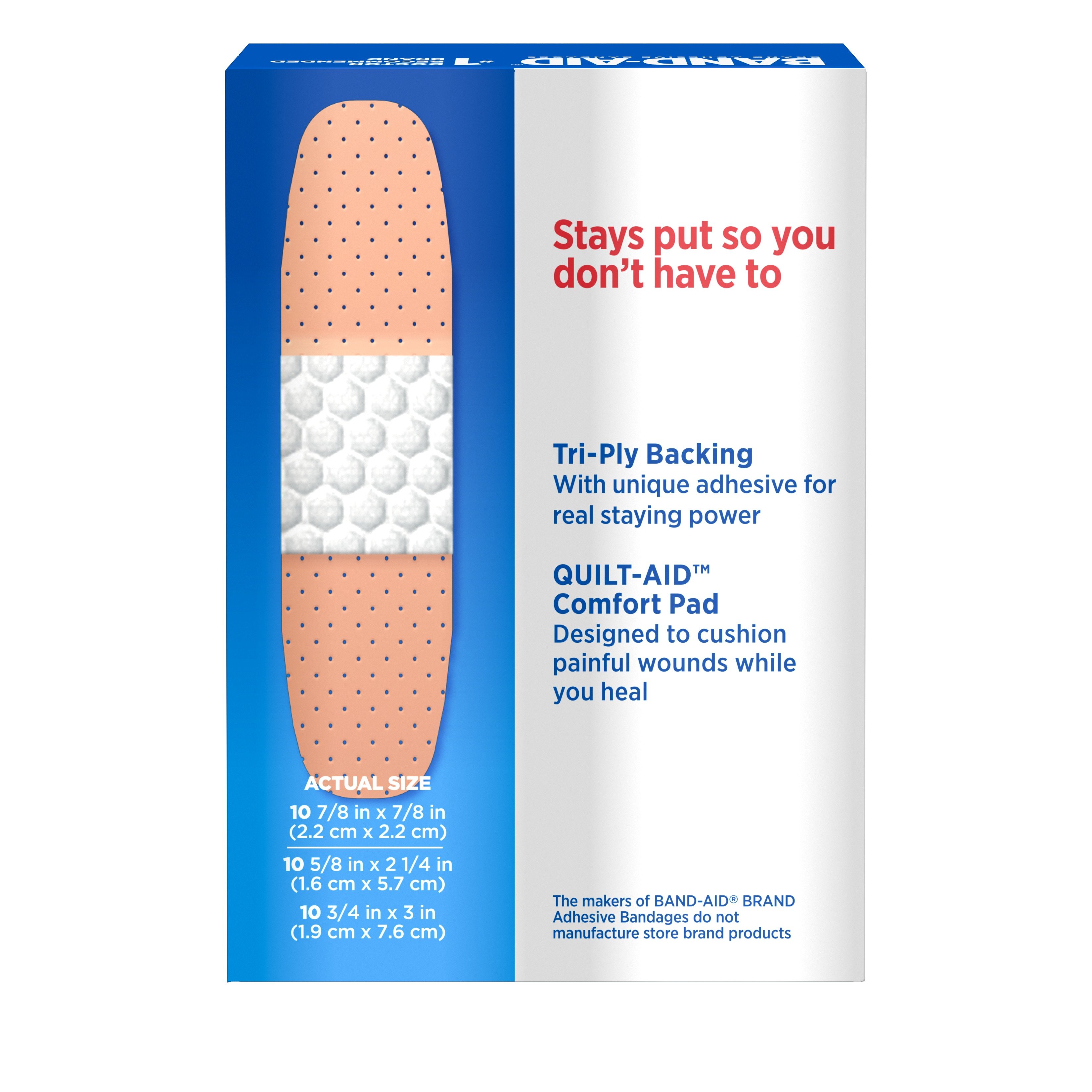 TRU-STAY® Plastic Breathable Adhesive Bandages
