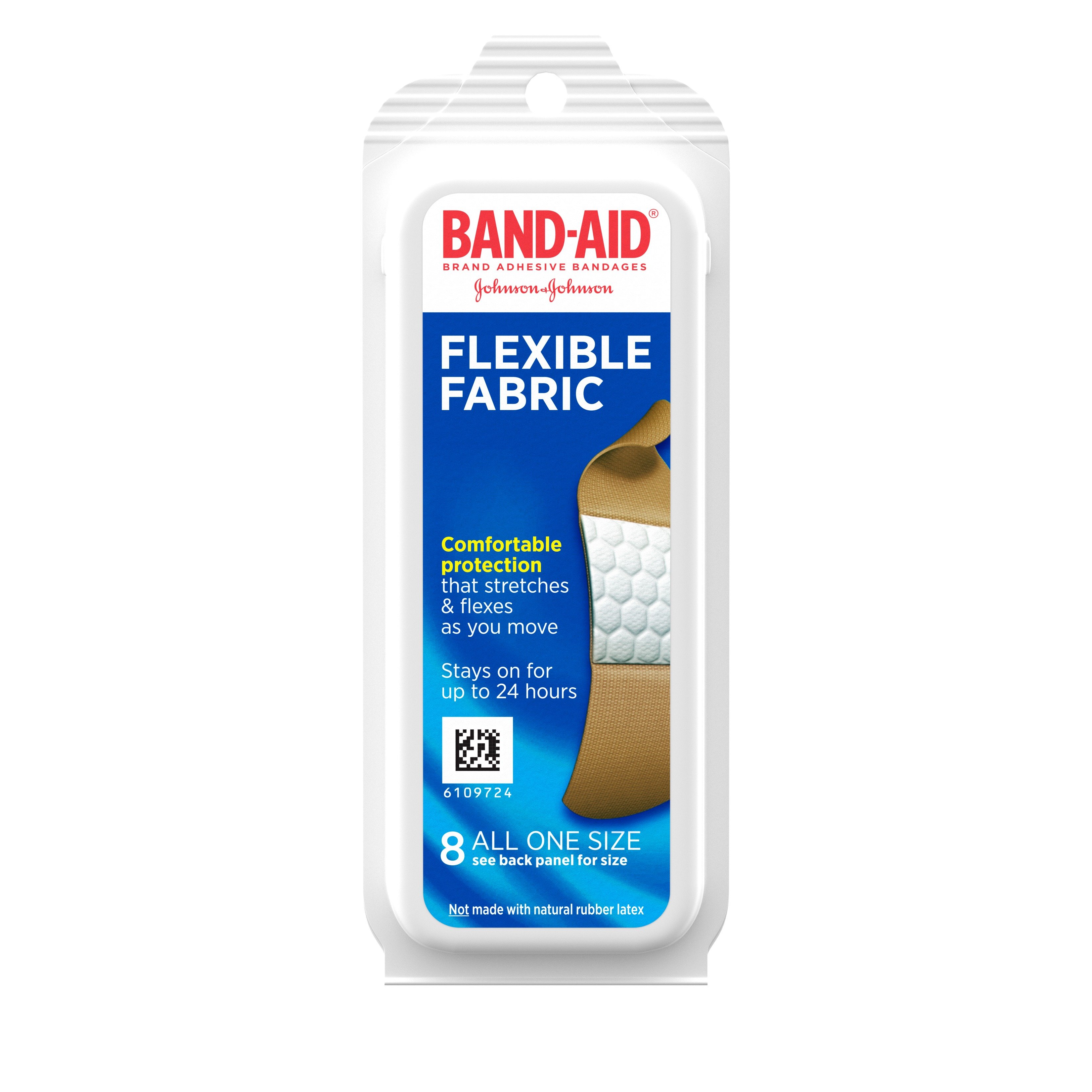  All Health Flexible Fabric Adhesive Bandages, XL 2 in