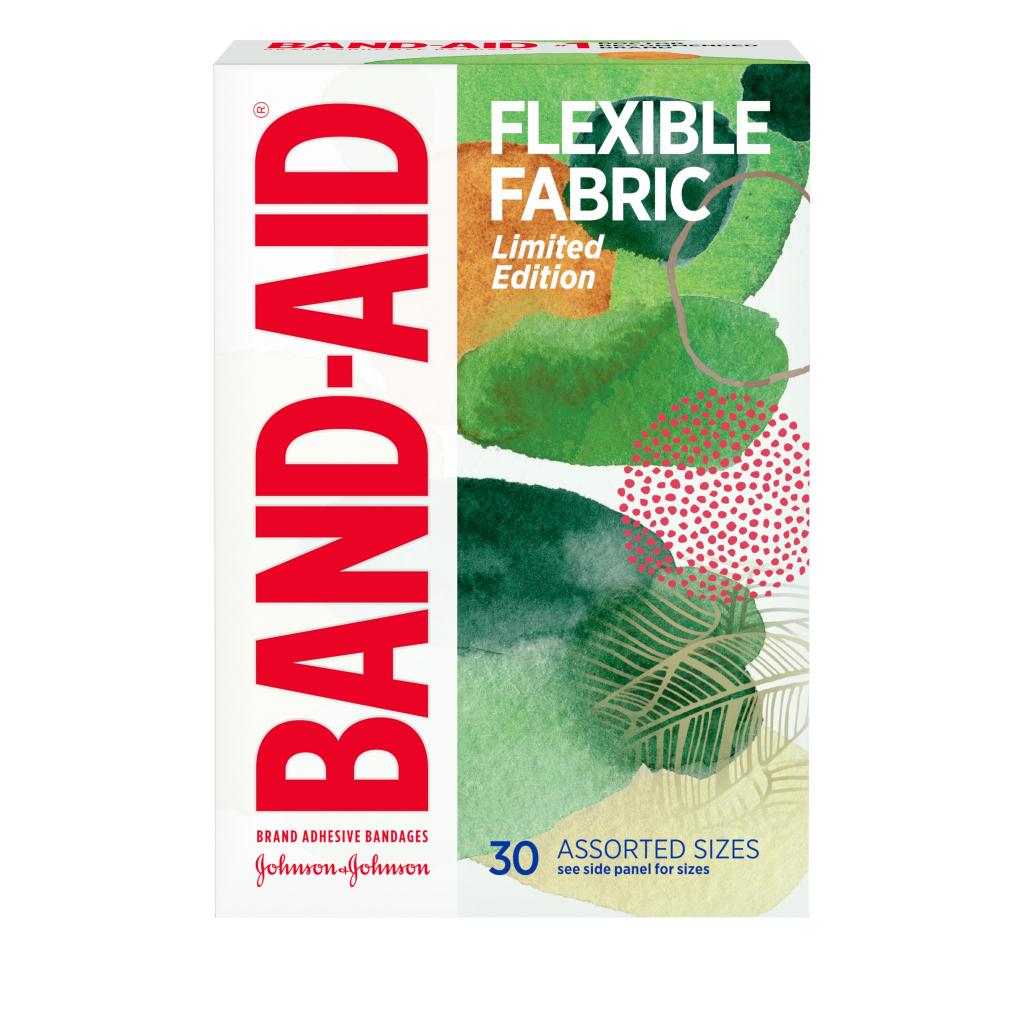 Band-Aid Brand Flexible Fabric Adhesive Bandages, Flexible