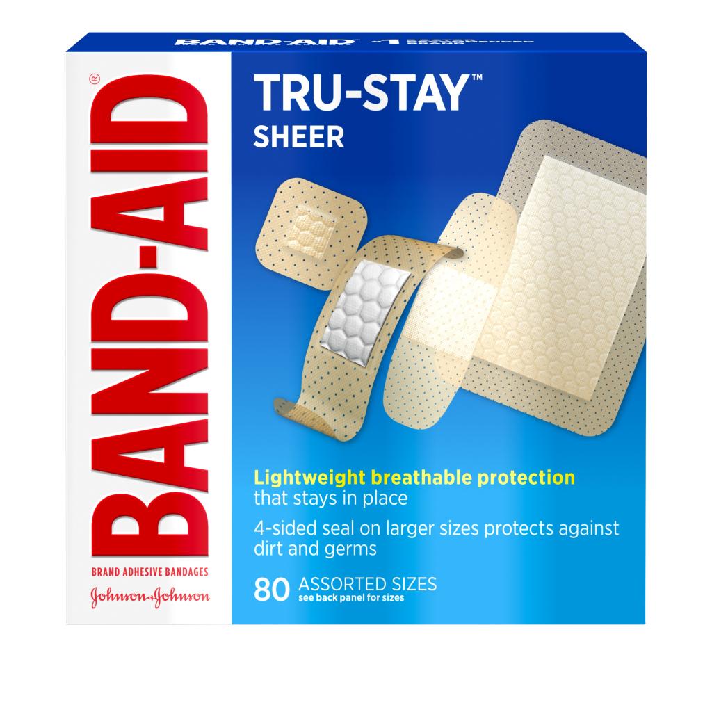 TRU-STAY® Sheer Plastic Breathable Adhesive Bandages