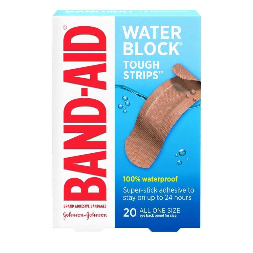WATER BLOCK® TOUGH-STRIPS® Strong Waterproof Bandages