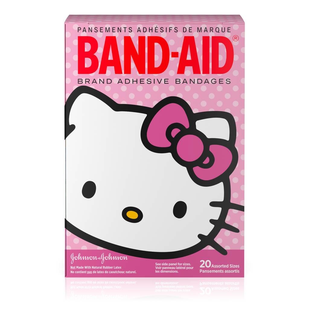 Band-Aid Hello Kitty Adhesive Bandages - Assorted Sizes - Shop Bandages &  Gauze at H-E-B