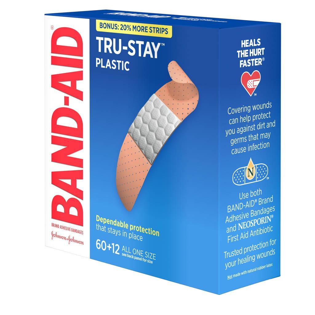 TRU-STAY® Plastic Breathable Adhesive Bandages