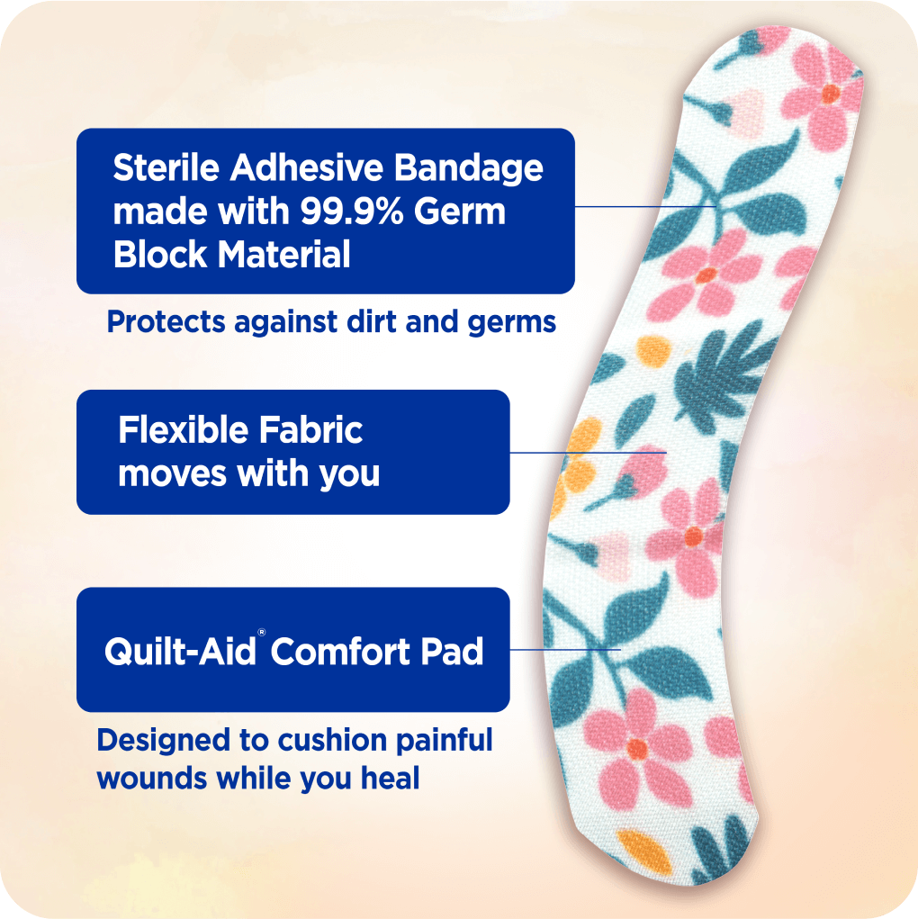 Limited Edition Colorful & Fun Flex-Fabric Bandages | BAND-AID® Brand